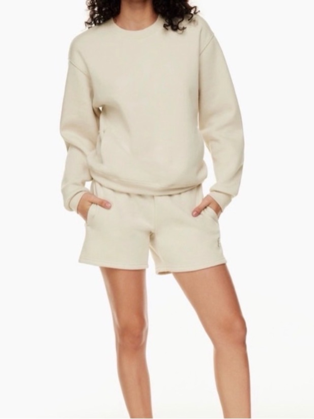 Aritzia Super World Super Fleece Crew Sweatshirt